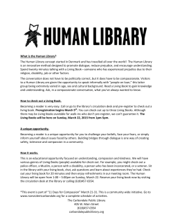 The Human - Carbondale Public Library