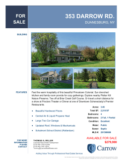 Property Brochure - Carrow Real Estate Services, LLC