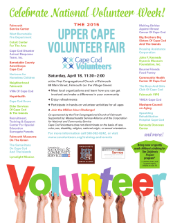 Volunteer Fair Flyer - Cape Cod Volunteers