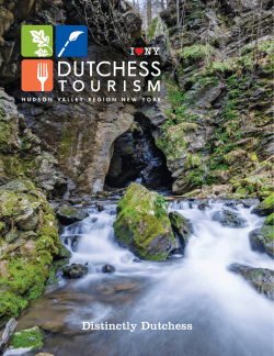 Travel Guide 8.79MB PDF - Dutchess County Tourism