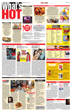 DINE OUT - Times of India