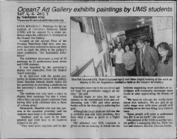 Ocean7 Art Gal/ery exhibits paintings by VMS students