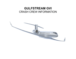 GULFSTREAM GVI - Flight Test Safety