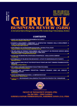 GBR-2015 - Gurukula Kangri Vishwavidyalaya, Haridwar, Uttarakhand