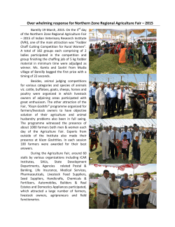 On the 3rd day of the Northern Zone Regional Agriculture Fair