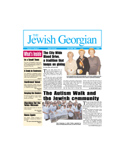 JGA May-June 09 - The Jewish Georgian