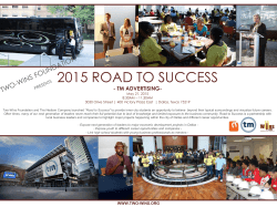 2015 ROAD TO SUCCESS