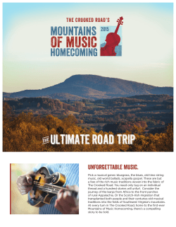 UNFORGETTABLE MUSIC. - Mountain of Music Homecoming