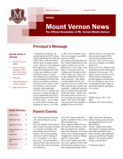 Mount Vernon News 2nd Quarter