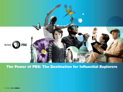 PBS Video PDF - National Public Media