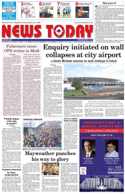 Enquiry initiated on wall collapses at city airport
