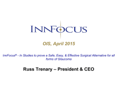 InnFocus â Russ Trenary, President & CEO