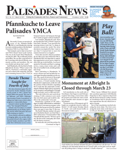 Palisades News March 18, 2015