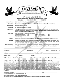 2nd AnnualLet`s Get It 5K - Little Red Hen Productions