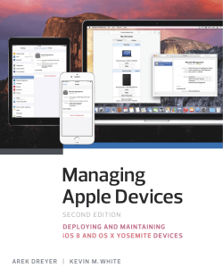 Managing Apple Devices: Deploying and Maintaining