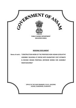 BIDDING DOCUMENT - the e-Tendering System for Government of