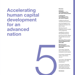 Accelerating human capital development for an advanced nation