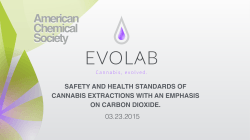 Safety and health standard of cannabis extractions with an