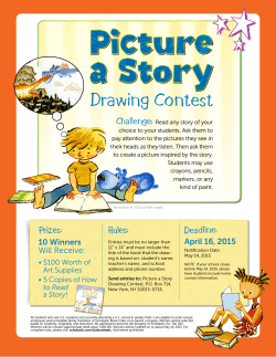 Drawing Contest - Scholastic Book Clubs