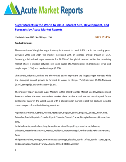 Sugar Markets in the World to 2019