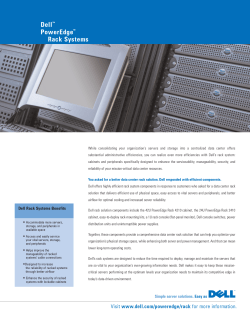 Dell PowerEdge Rack Systems