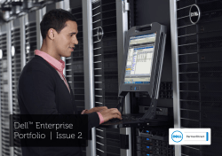 Dell Enterprise Portfolio | Issue 2 ™