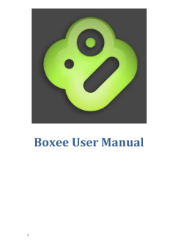 Boxee User Manual  1