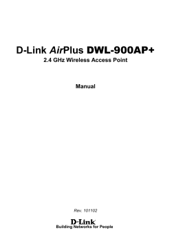 DWL-900AP+ Air 2.4 GHz Wireless Access Point