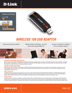 WIRELESS 150 USB ADAPTER