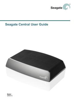 Seagate Central User Guide Model SRN01C