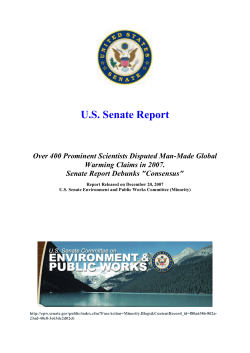 U.S. Senate Report