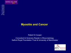 Myositis and Cancer