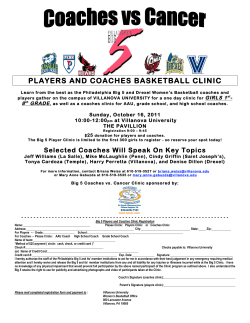 PLAYERS AND COACHES BASKETBALL CLINIC GIRLS 1 -
