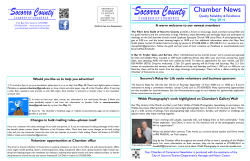 Chamber News May 2014 Quality, Reliability &amp; Excellence