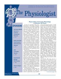 Physiologist The