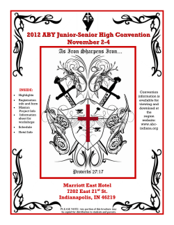 2012 ABY Junior - Senior High Convention