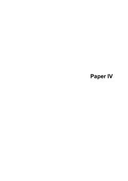 Paper IV
