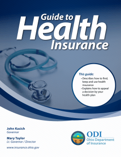 Health Insurance Guide to