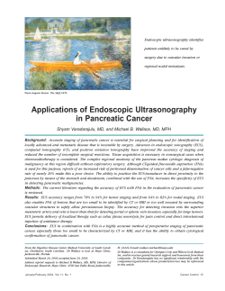 Endoscopic ultrasonography identifies patients unlikely to be cured by