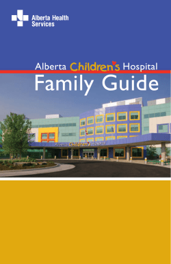 Family Guide Alberta Hospital