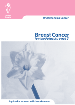 Breast Cancer Te Mate Pukupuku o nga U Understanding Cancer