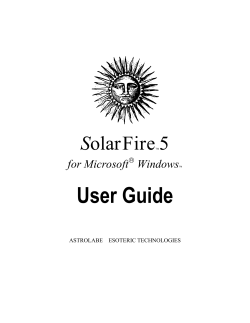 User Guide S 5 for Microsoft