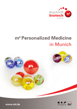 m Personalized Medicine in Munich 4