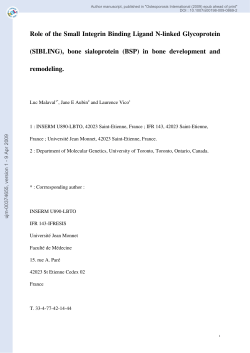 Author manuscript, published in &#34;Osteoporosis International (2009) epub ahead of... DOI : 10.1007/s00198-009-0869-2
