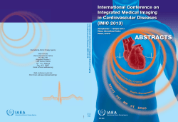 ABSTRACTS International Conference on Integrated Medical Imaging in Cardiovascular Diseases