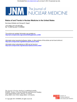 by on June 9, 2014. For personal use only. Downloaded from jnm.snmjournals.org