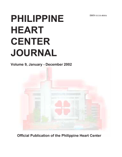 PHILIPPINE HEART CENTER JOURNAL