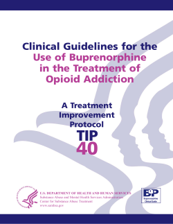 40 TIP BP Clinical Guidelines for the