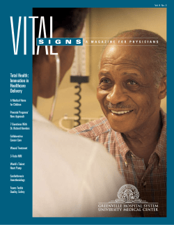Total Health: Innovation in Healthcare Delivery