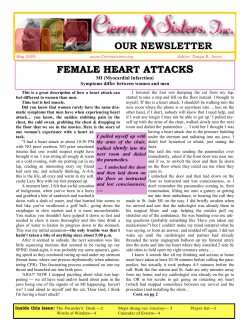 OUR NEWSLETTER